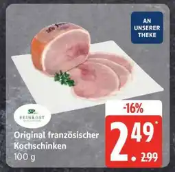 Edeka Original französischer Kochschinken Angebot