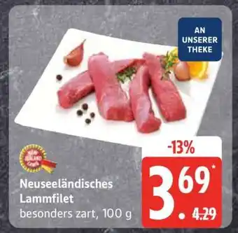 Edeka Neuseeländisches Lammfilet Angebot