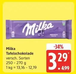 Edeka Milka Tafelschokolade Angebot