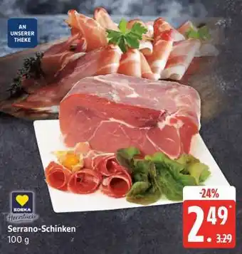 Edeka Serrano-Schinken Angebot
