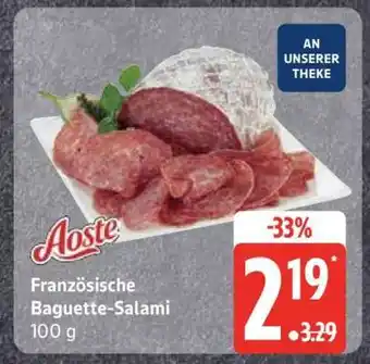 Edeka Französische Baguette-Salami Angebot