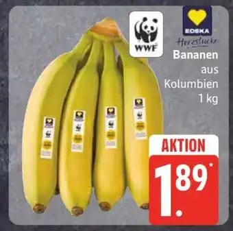 Edeka Bananen aus Kolumbien Angebot