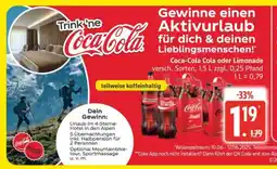 Edeka Coca-Cola Cola oder Limonade Angebot