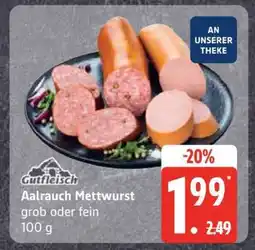 Edeka Aalrauch Mettwurst Angebot