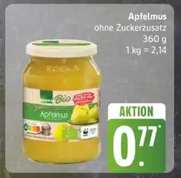 Edeka Apfelmus ohne Zuckerzusatz Angebot