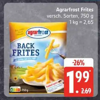 Edeka Agrarfrost Frites Angebot
