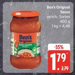 Edeka Ben’s Original Sauce Angebot