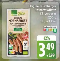 Edeka Original Nürnberger Rostbratwürste Angebot