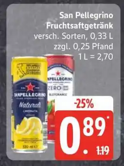 Edeka San Pellegrino Fruchtsaftgetränk Angebot
