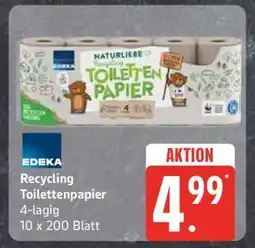 Edeka EDEKA Recycling Toilettenpapier Angebot