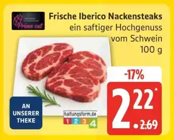 Edeka Frische Iberico Nackensteaks Angebot