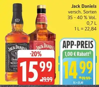 Edeka Jack Daniels Angebot