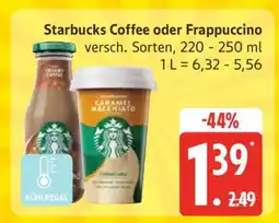 Edeka Starbucks Coffee oder Frappuccino Angebot