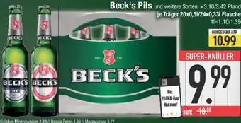E-Center Beck's Pils Angebot