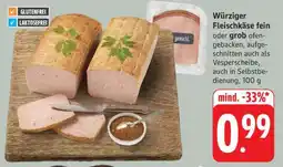 Edeka Würziger Fleischkäse Angebot