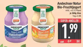 E-Center Andechser Natur Bio-Fruchtjogurt Angebot