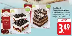Edeka Conditorei Coppenrath & Wiese Cafeteria Angebot