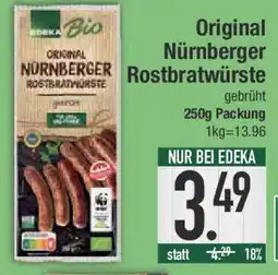 E-Center Original Nürnberger Rostbratwürste Angebot