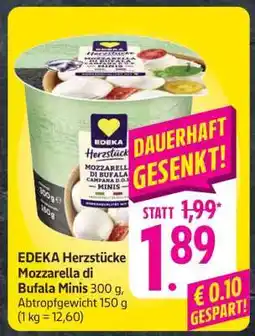 Edeka EDEKA Herzstücke Mozzarella di Bufala Minis Angebot