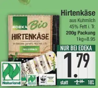 E-Center Hirtenkäse Angebot