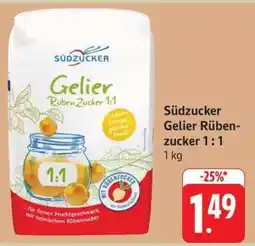 Edeka Südzucker Gelier Rübenzucker 1:1 Angebot