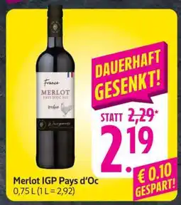 Edeka Merlot IGP Pays d’Oc Angebot