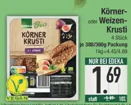 E-Center Körner- oder Weizen- Krusti Angebot