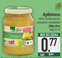 E-Center Apfelmus Angebot
