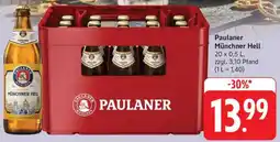 Edeka Paulaner Münchner Hell Angebot