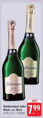 Edeka Geldermann Sekt Rosé oder Brut Angebot
