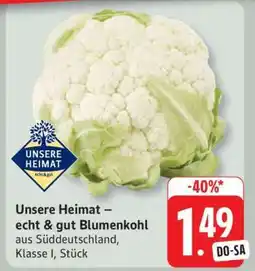 Edeka Unsere Heimat – echt & gut Blumenkohl Angebot