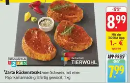 Edeka Zarte Rückensteaks Angebot