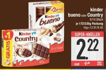 E-Center kinder bueno oder Country Angebot
