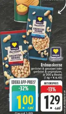 Edeka Erdnusskerne Angebot