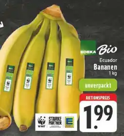 Edeka EDEKA Bio Ecuador Bananen Angebot