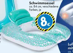 TEDi Schwimmsessel Angebot