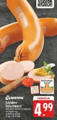 Edeka Rasting Schinkenfleischwurst Angebot