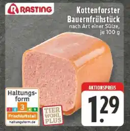 Edeka Rasting Kottenforster Bauernfrühstück Angebot