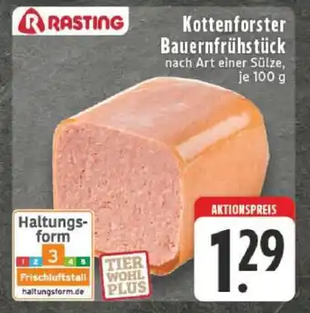 Edeka Rasting Kottenforster Bauernfrühstück Angebot