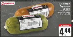 Edeka Rasting Traditionelle Suppen oder Eintöpfe Angebot