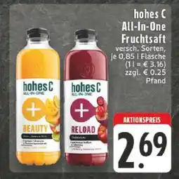 Edeka hohes C All-In-One Fruchtsaft Angebot