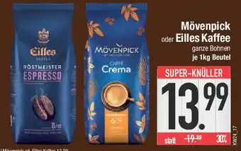 E-Center Mövenpick oder Eilles Kaffee Angebot