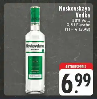 Edeka Moskovskaya Vodka Angebot