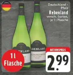 Edeka Rebenland Wein Angebot