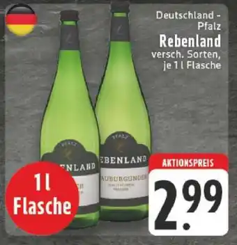 Edeka Rebenland Wein Angebot
