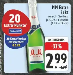 Edeka MM extra Sekt Angebot