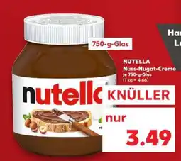 Kaufland Nutella Nuss-Nugat-Creme Angebot