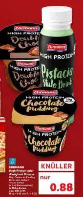 Kaufland EHRMANN High Protein oder Almighurt Mousse Angebot