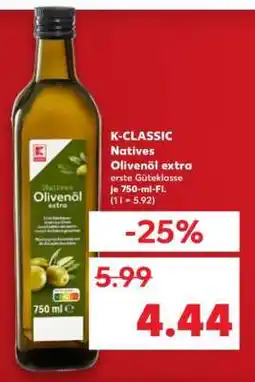 Kaufland K-CLASSIC Natives Olivenöl extra Angebot