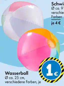 TEDi Wasserball Angebot